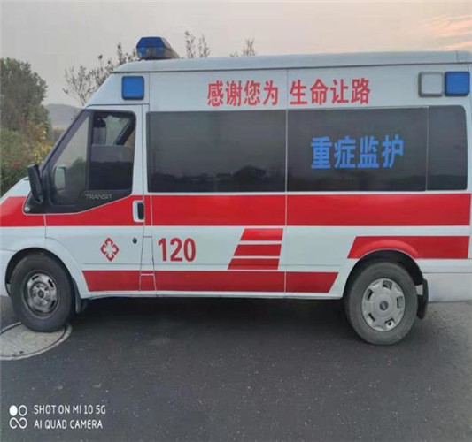 新密救护车出租服务案例3